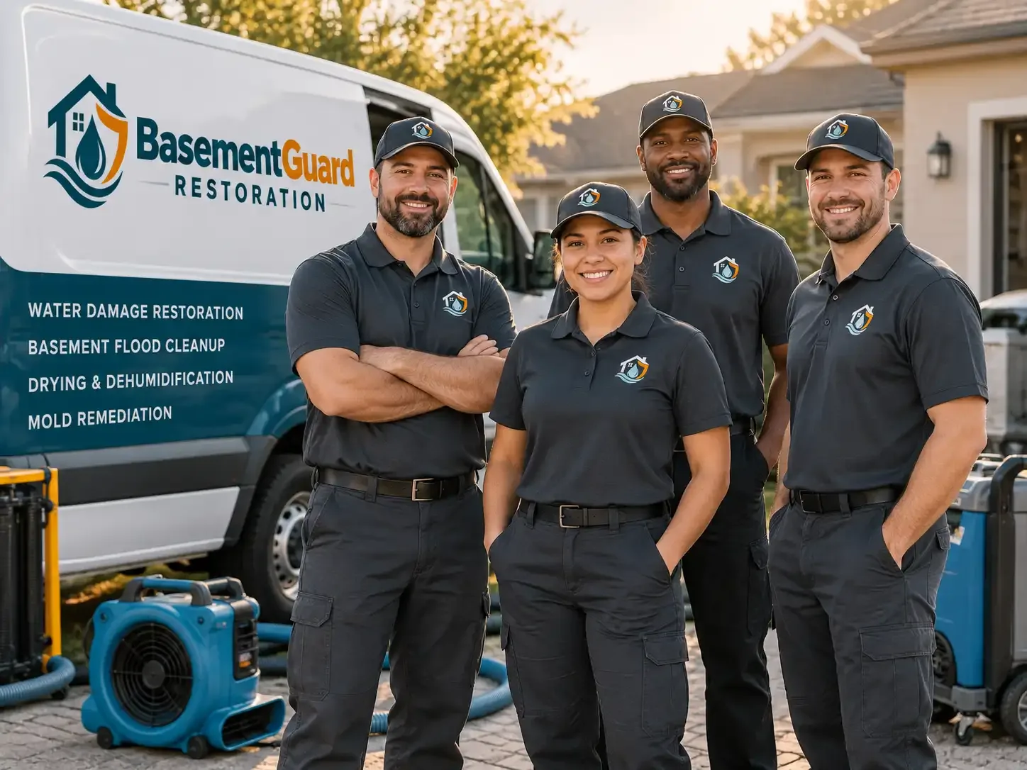 Basement Water Damage Restoration company in Luzerne, MI